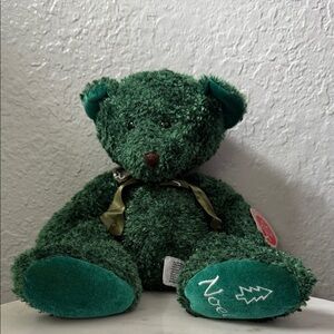 🎁Xmas Green Plush Teddy Bear